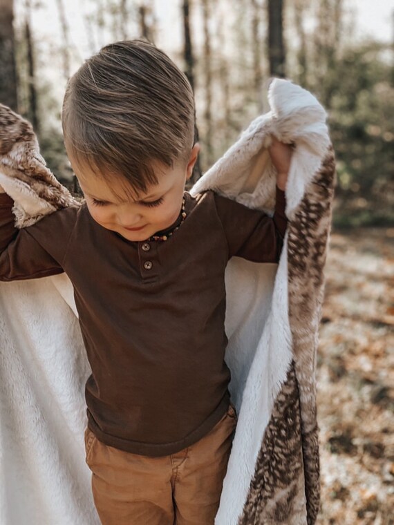 Fawn baby blanket hot sale
