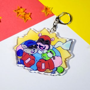 Sly Cooper Gang Keychain