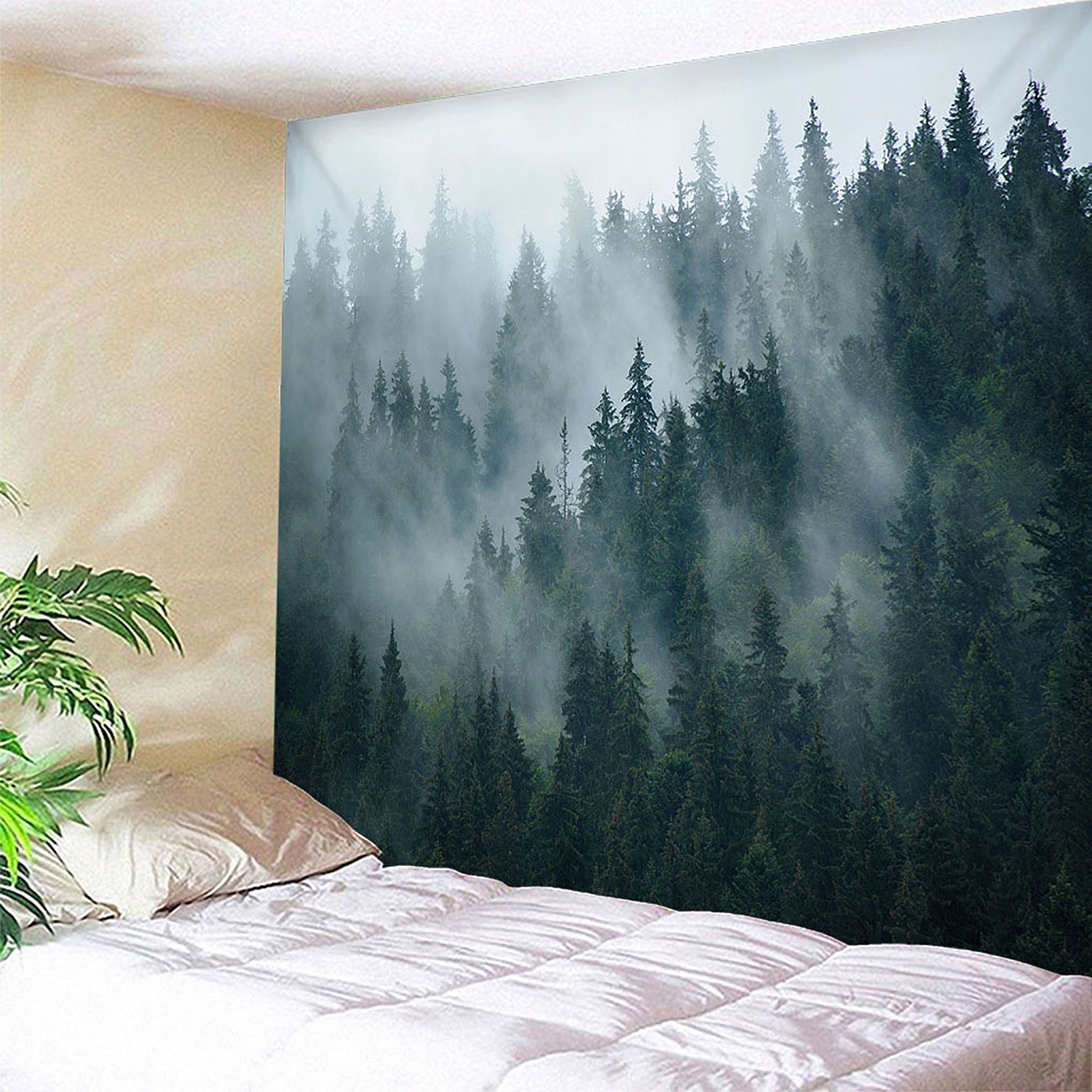 Forest Tapestry Tapestry Wall Hanging Tapestry Aesthetic Etsy