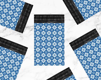 Moroccan Tile 6x9 Poly Mailer | Shipping Mailer | Shipping Supplies | Cute Mailing | Cute Shipping Bags | Small Business Supplies