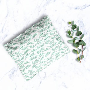 Green Ivy 10x13 Poly Mailer | Shipping Mailer | Shipping Supplies | Cute Mailing | Cute Shipping Bags | Small Business Supplies