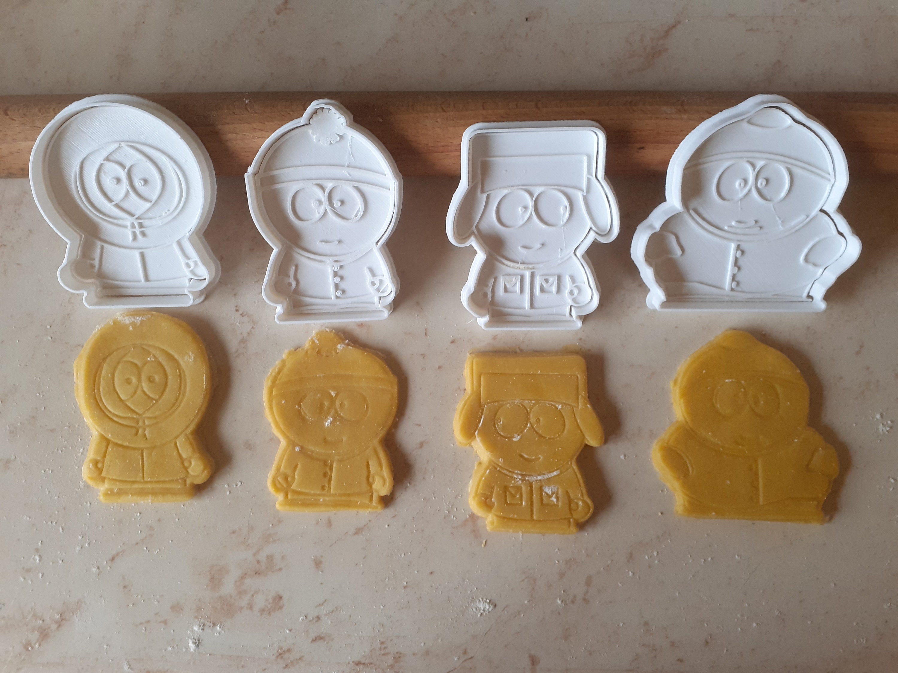 South Park Set 3D Printed Cookie Cutter Giant Or Normal Size Etsy