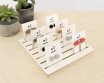 Card holder VAB-03, jewelry display, postcard display