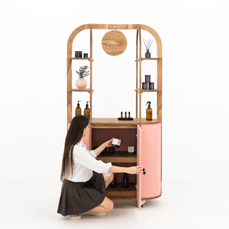 Sampling Mallstand Compact Oval Display Cart | Custom Color | Mobile Retail & Sampling ...
