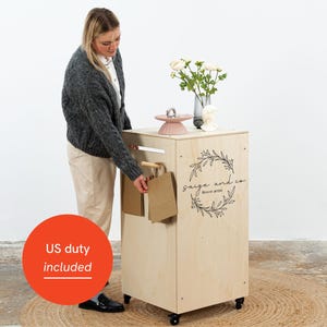 Host stand VC-06-W-NT | natural color