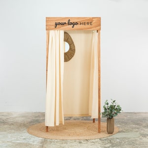 Collapsible Wooden Fitting Room – Portable Changing Room, Dressing ...