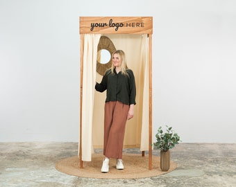 Collapsible Wooden Fitting Room VH-03-CF for trade shows, showrooms, fashion fair and events