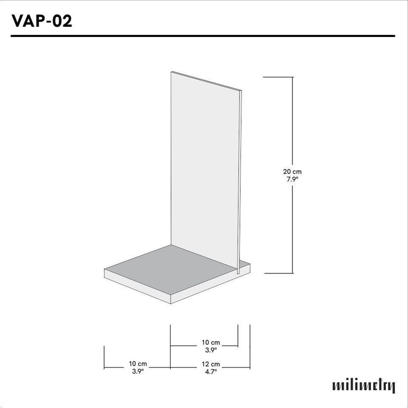 Set of personalized product displays VAP-01-02-NT