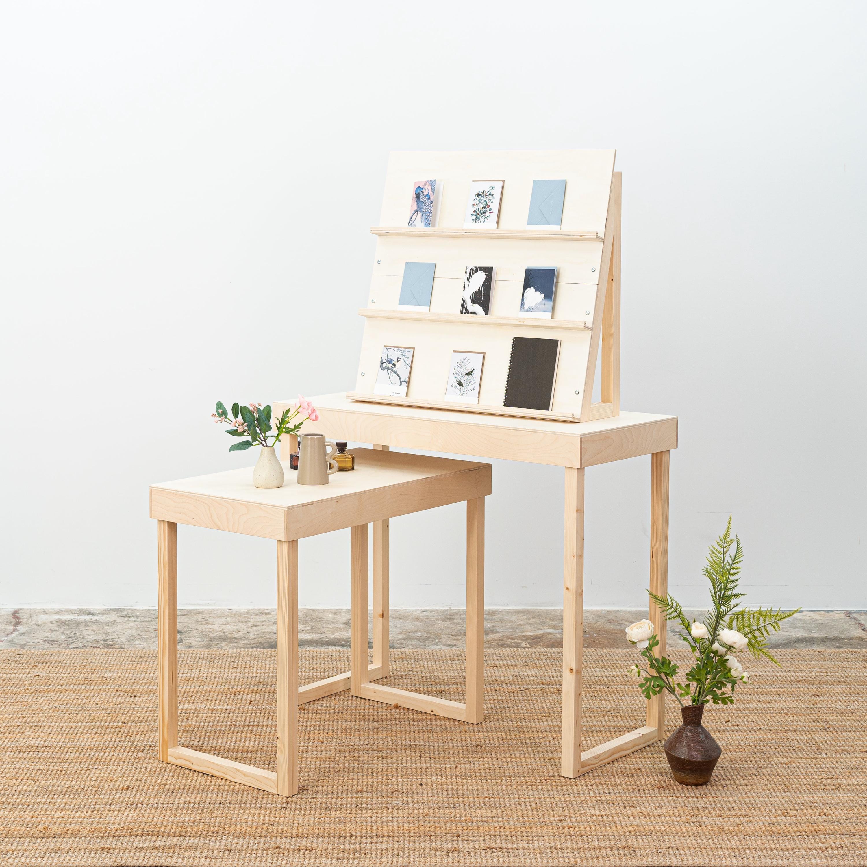 Wooden Display Stand for Notebooks VAN-02-NT, Books, Planners, Cards in ...