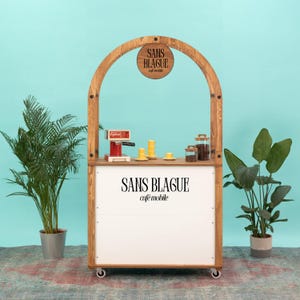 Desserte bistrot VC-24-W-ML | couleur personnalisée