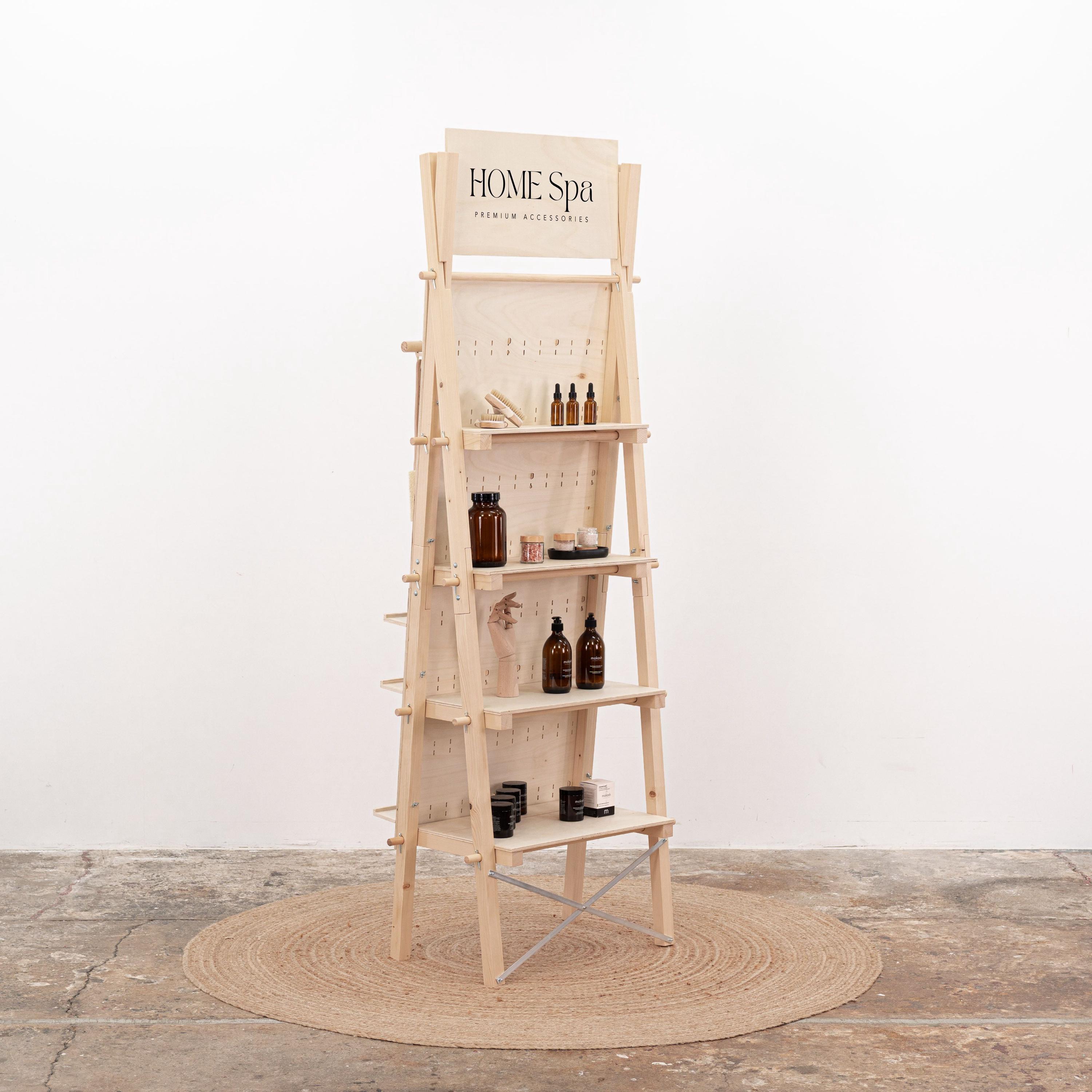 Protable A Frame Portable A-frame Shelving With Pegboard VP-01-NT - Etsy