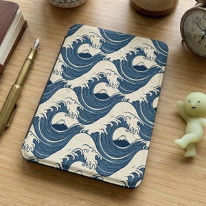 Hokusai Wave Kindle Hülle, Fuji Berg Fuji Japanischen Ozean E-Reader Hülle