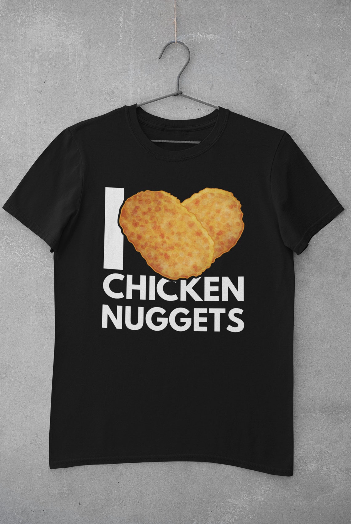 Chicken Nugget Shirt Nuggie Lover Gift Unisex Adult Tshirt Etsy