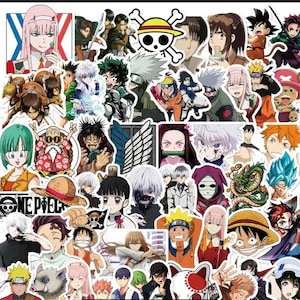 Mixed Anime Collection Stickers Waterproof