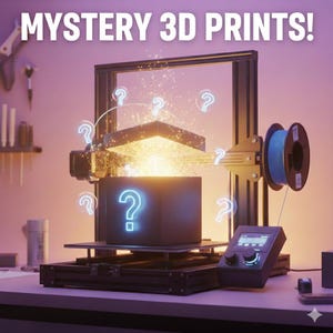 Mysterieuze 3D-print – Lucky Desk-decor, verrassingscadeau