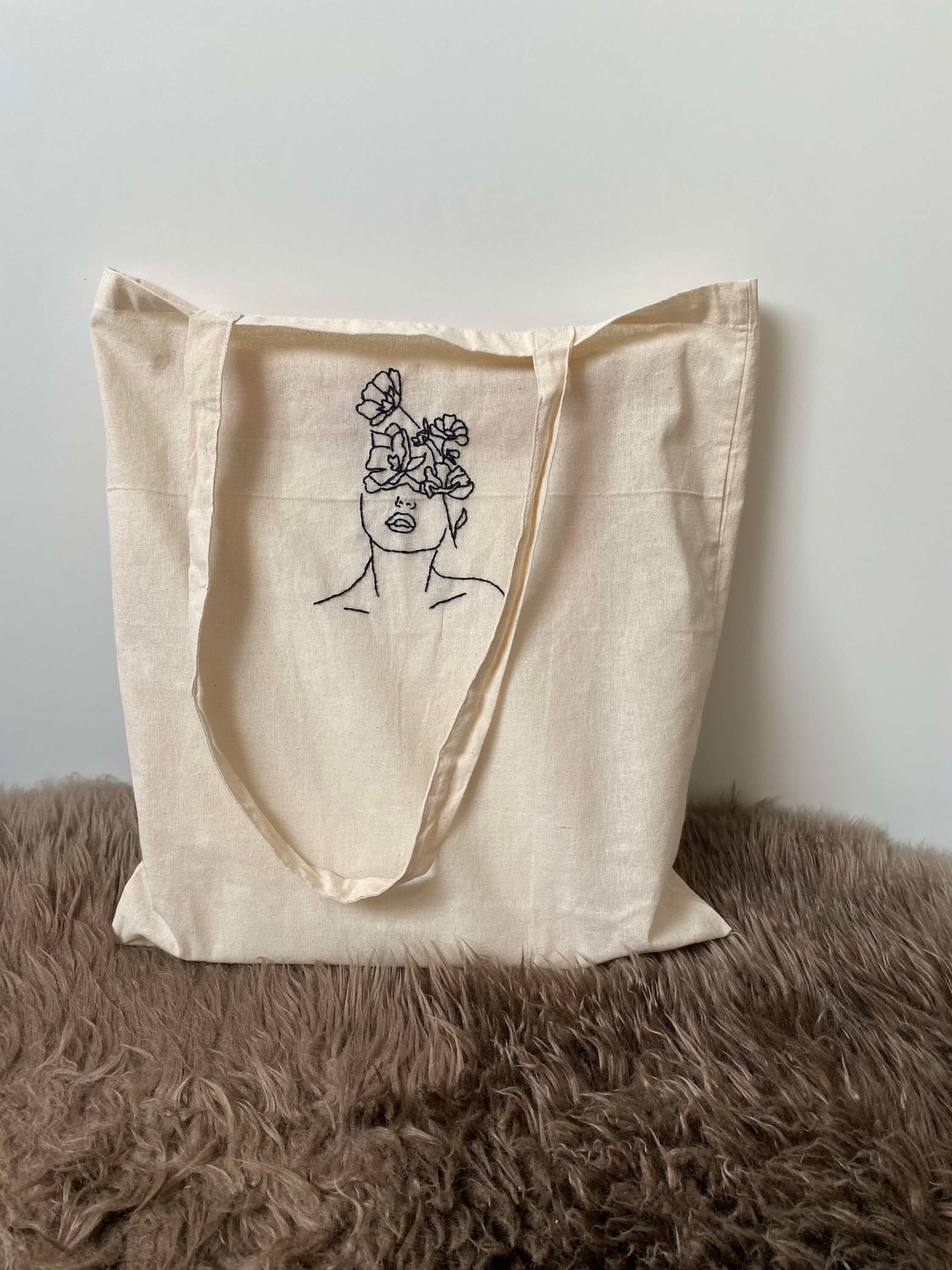 bestickte jutebeutel