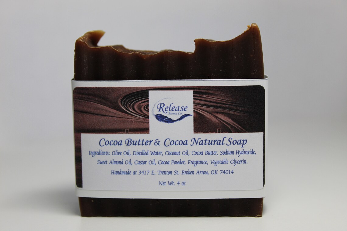Cocoa Butter & Cocoa Natural Soap Etsy