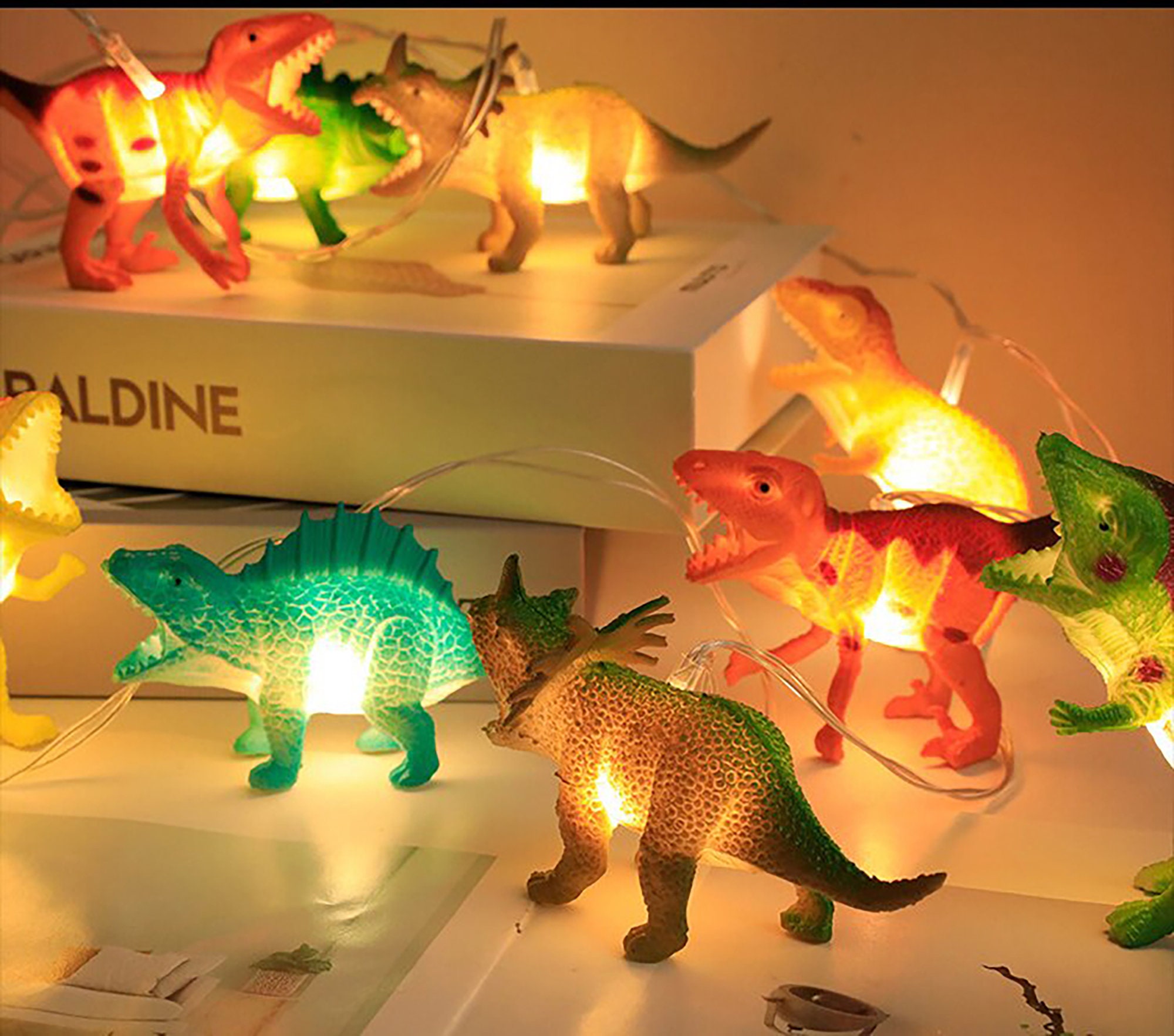 Dinosaur String LED Lights Garland Lights Dino Party Fairy Etsy