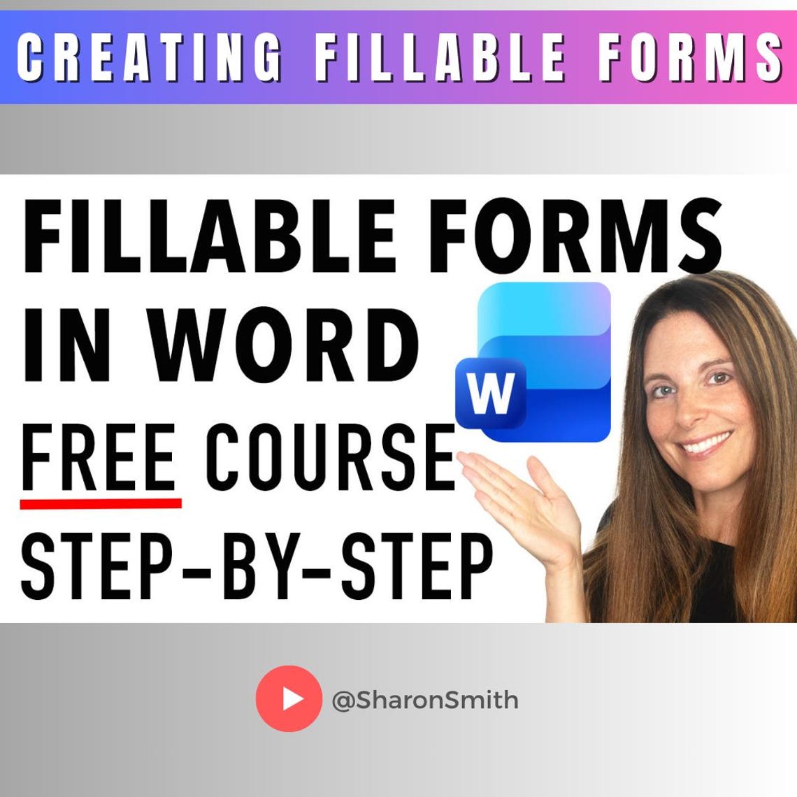 Microsoft Word Fillable Forms Course Workbook + Templates | Step-by ...
