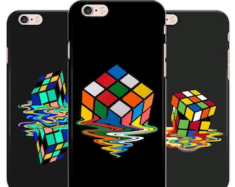 Melting Rubix Rubik's Cube Bang Rubik Cube phone case cover