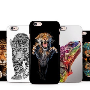 Chameleon Jaguar Tiger Zoo Animals phone case, phone cover