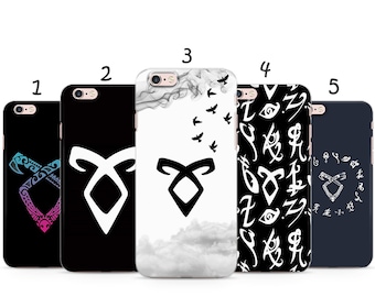 Angelic Power  Mortal Instruments Runes phone case, phone cover