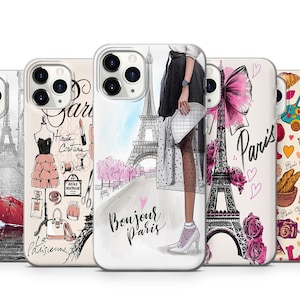 Paris France Romantic City Eiffel Tower phone case cover