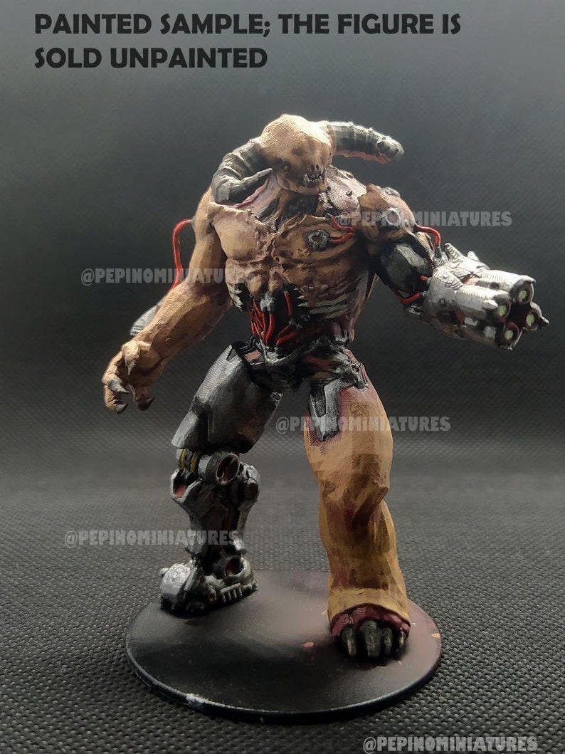 doom eternal tyrant figure