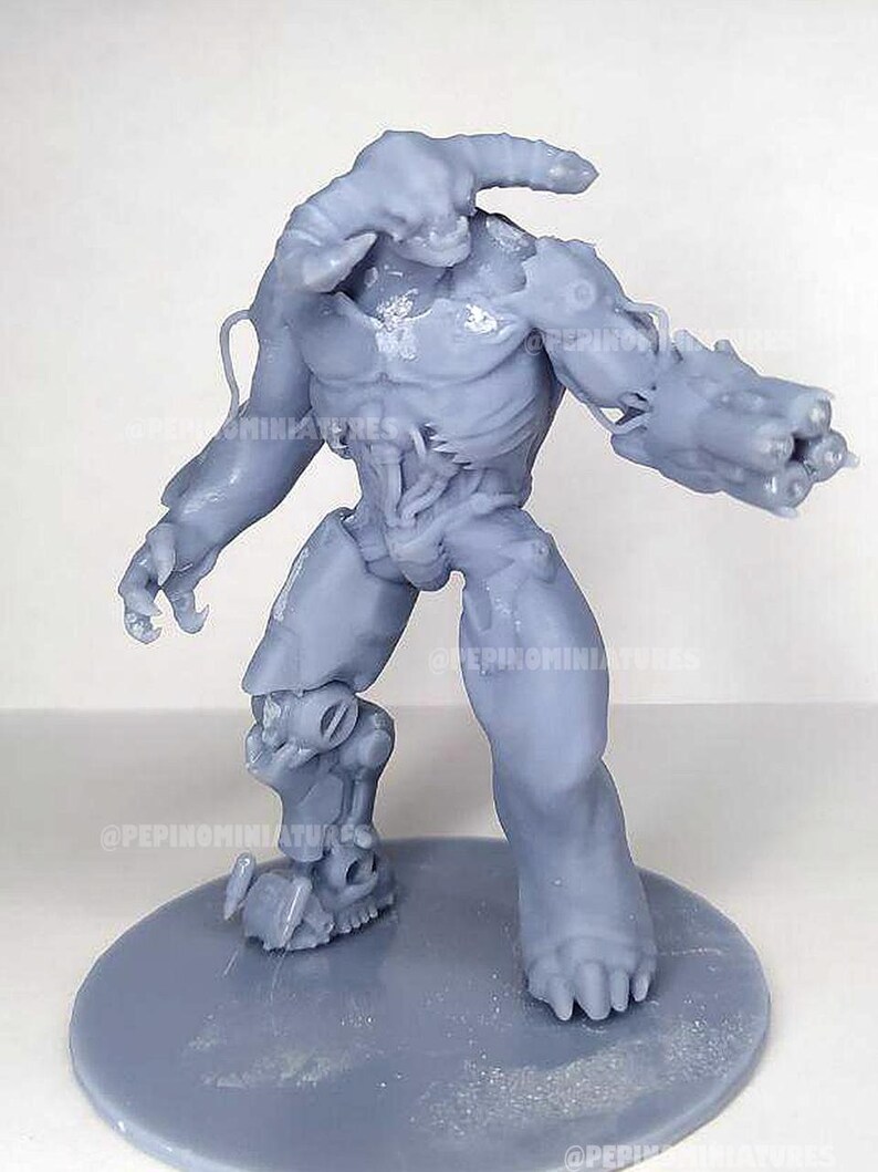 doom eternal tyrant figure