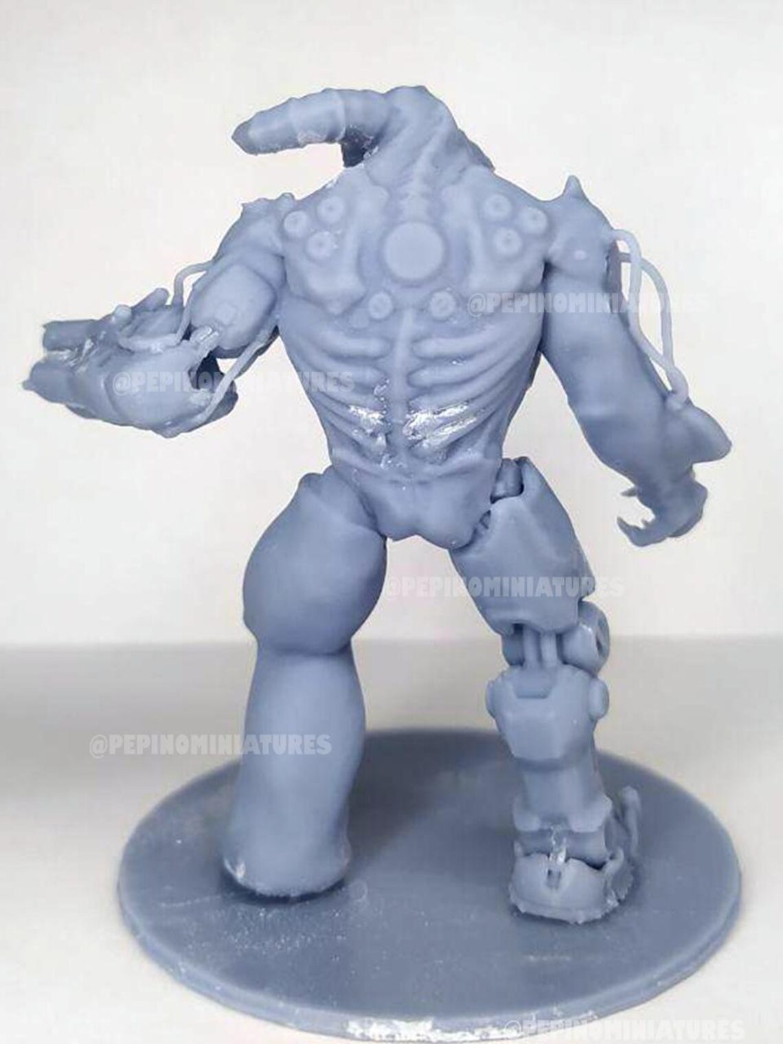 Cyberdemon Tyrant miniature unpainted Doom Eternal warhammer | Etsy