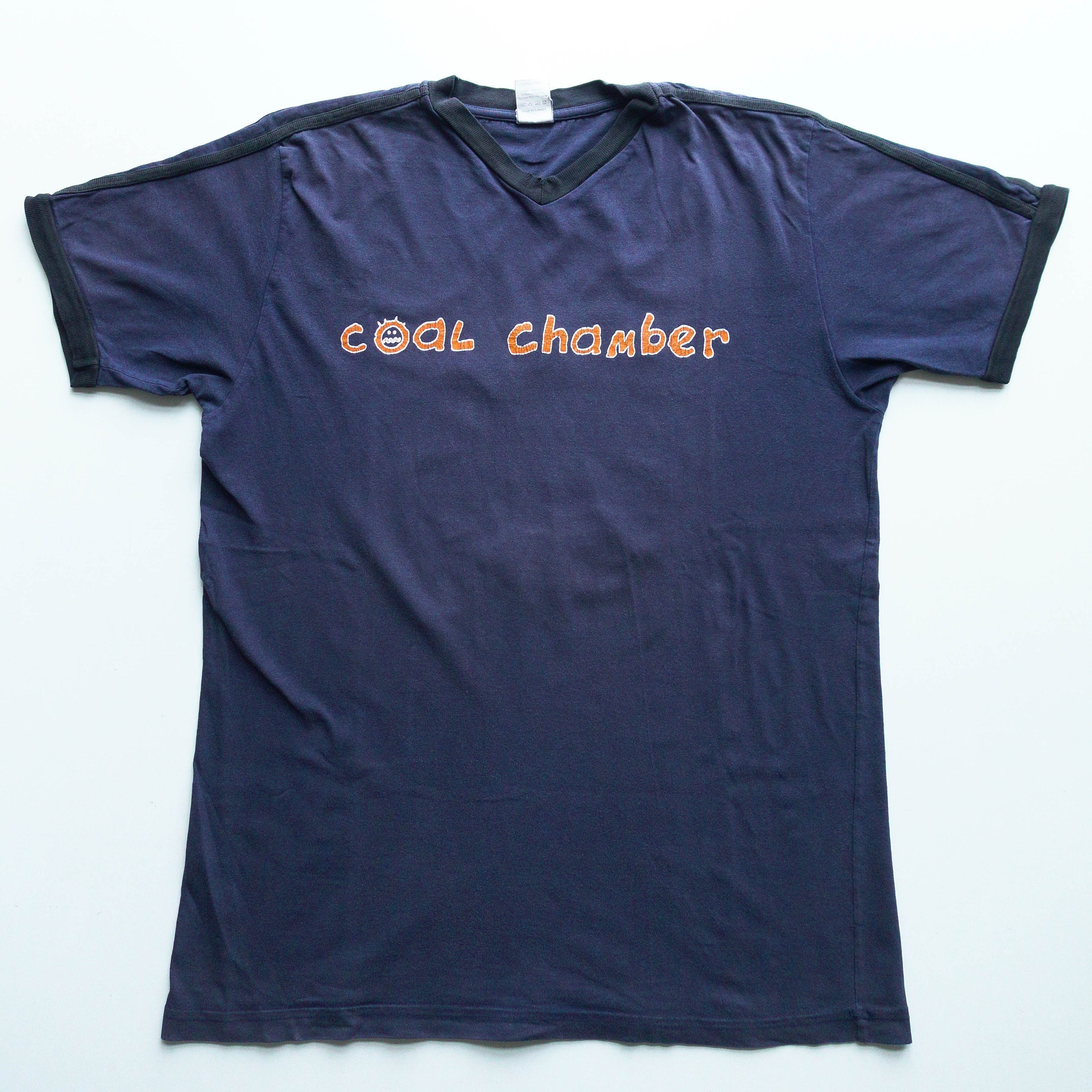 Discover Coal Chamber - Original 1998 "Self-Titled Album Smiley Face" Shirt