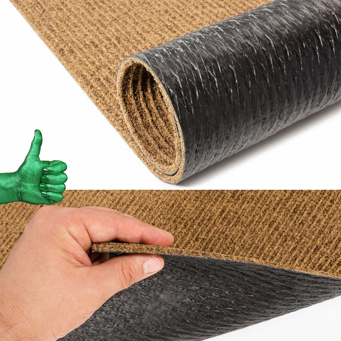 Flurläufer vehicle carpet dirt trap mat Clean running mat Etsy