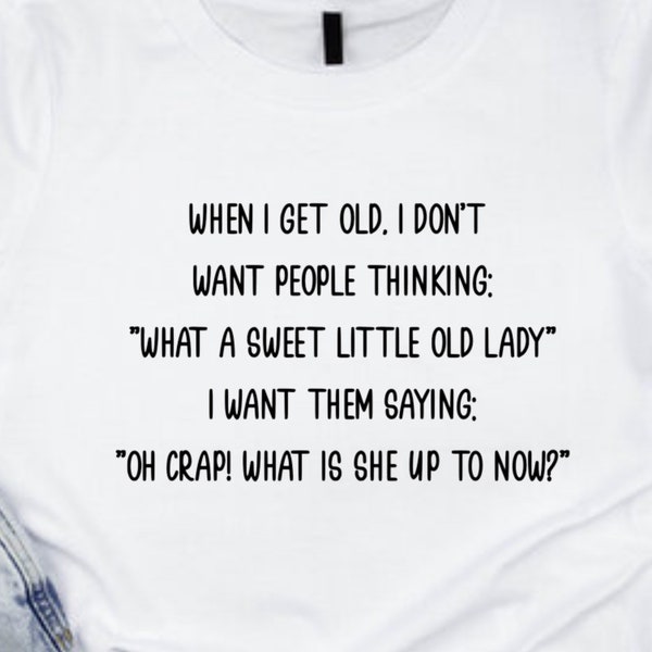 Black Old Lady Shirt Etsy