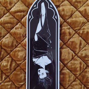Darkling Vampire Bat Girl Sticker
