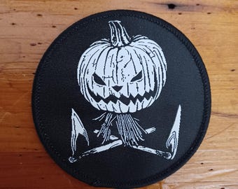 Pumpkin Woven Patch