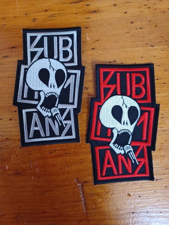 Subhumans Official Embroidered Patch