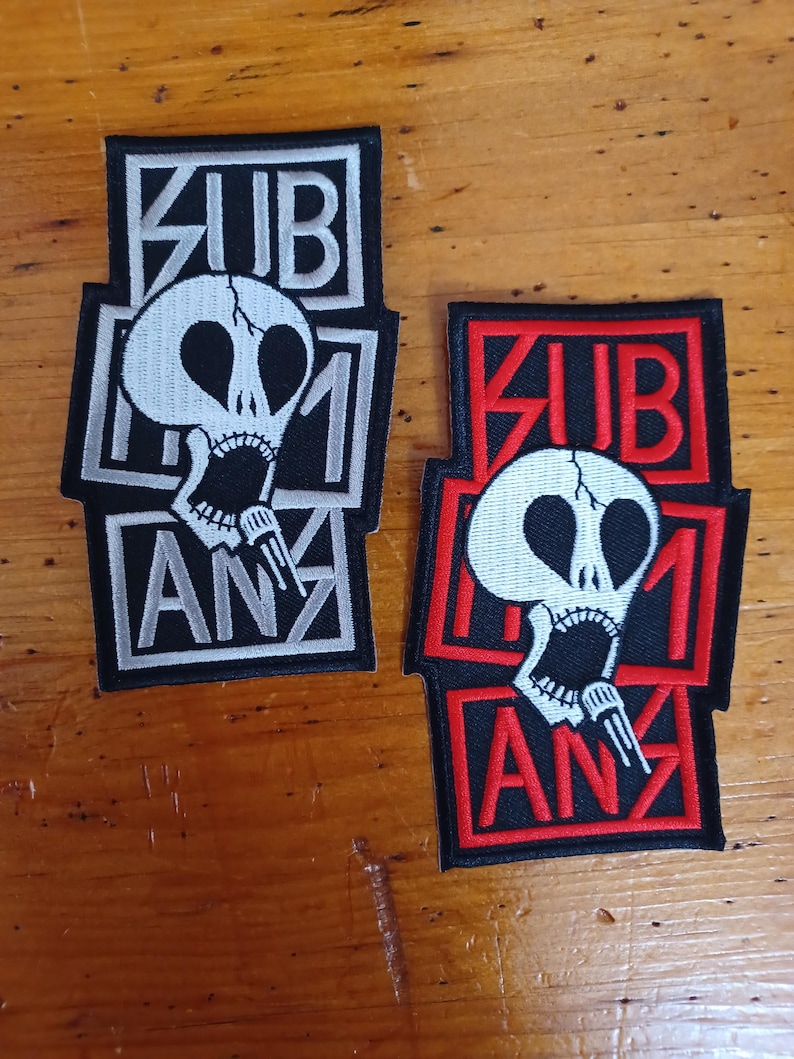 Officiellt broderat märke från Subhumans bild 1