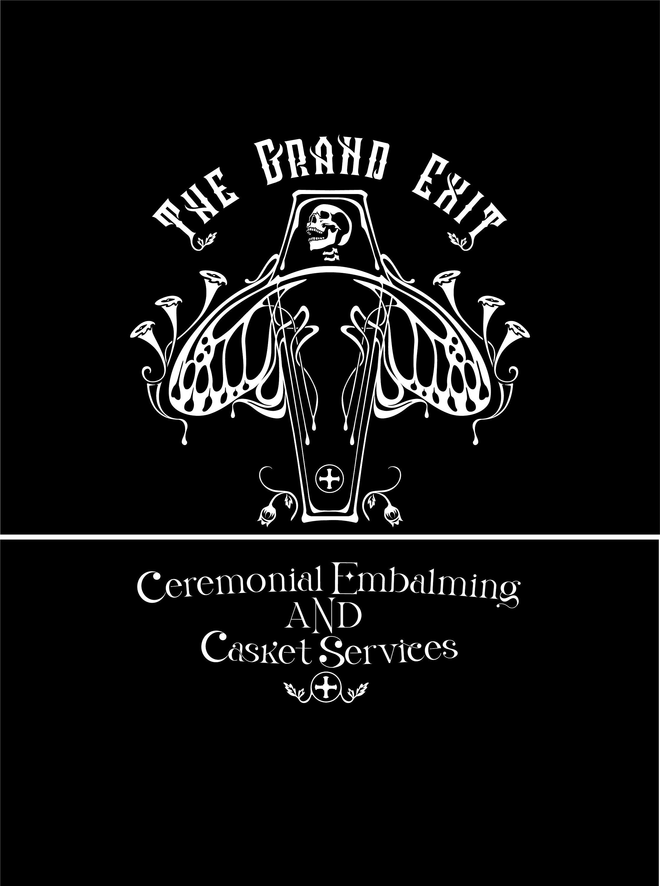 The Grand Exit Ceremonial Embalming & Casket Services T-Shirt (open run)