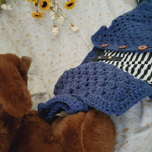 Dusky Blue Infant Cardigan