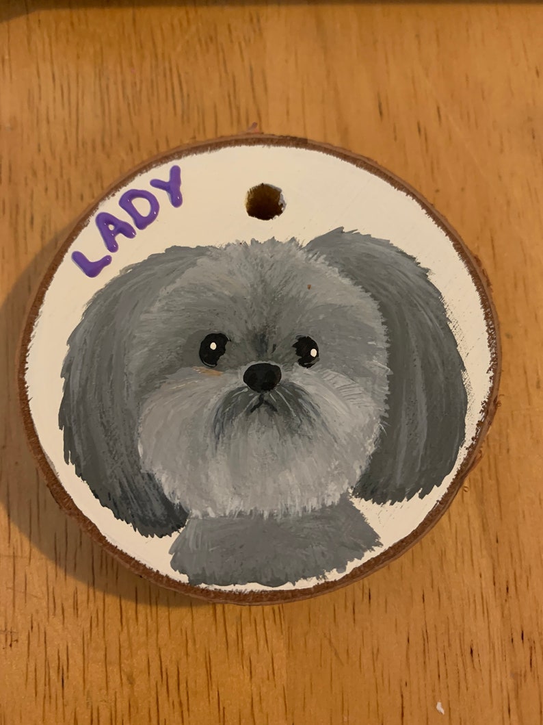 Custom Pet Portrait Ornament