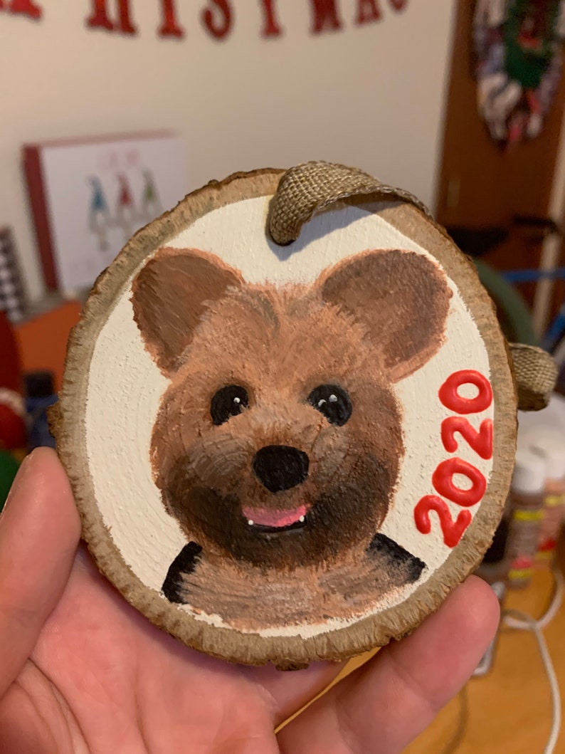 Custom Pet Portrait Ornament