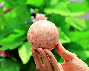 Sunstone Sphere | Bulk Sunstone Sphere | Crystal Sphere | Bulk Sunstone Sphere in Wholesale | Bulk Sphere | Bulk Crystals | Sphere