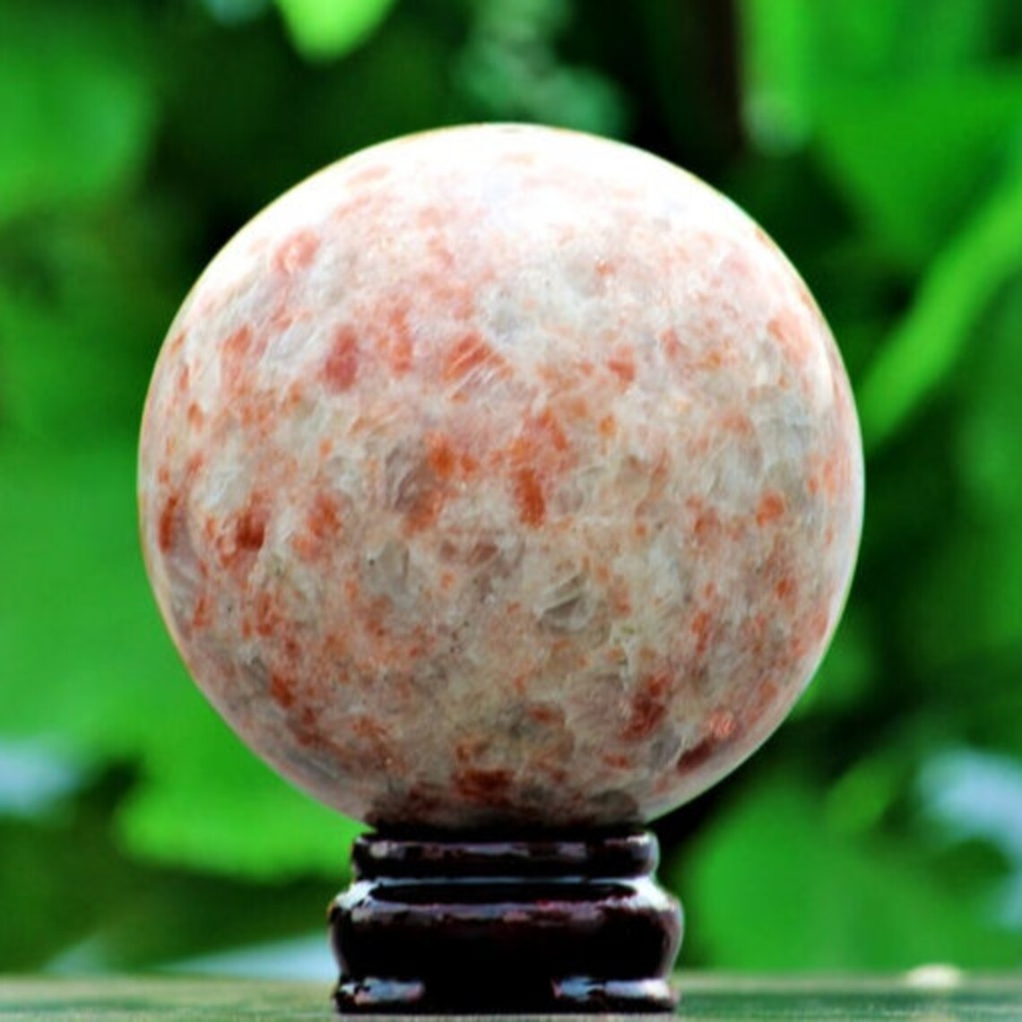 Sunstone Sphere Bulk Sunstone Sphere Crystal Sphere Bulk Etsy