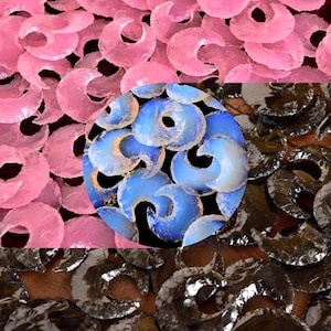 Mix Crescent Moons | 50 Pieces | Opal Moon | Obsidian Moon | Rose Quartz Moon | Bulk Crystals | Carving Crystal | Wholesale Crystals