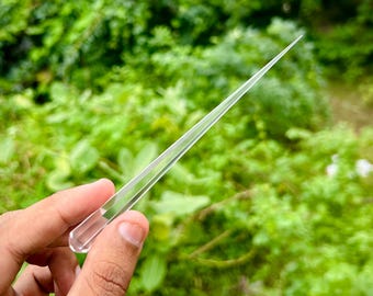 Beautiful Natural 5” Large Crystal Quartz disintegrator 8 Faceted Reiki Healing Energy Cleansing Divine Spiritual Reiki Healing