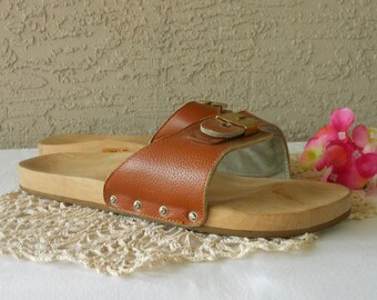 scholl pescura flat sandals