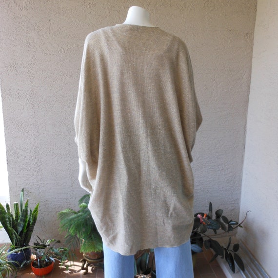 Vintage Cocoon Drape Woven Jacket Size Small Size… - image 3
