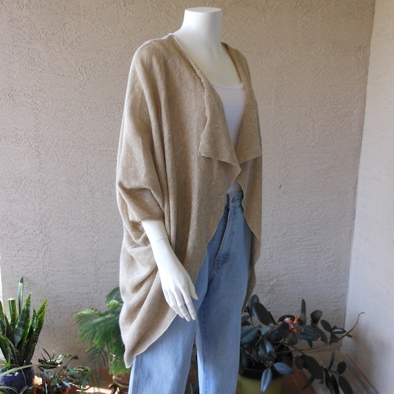 Vintage Cocoon Drape Woven Jacket Size Small Size… - image 2