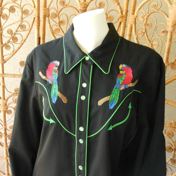Vintage Western Shirt 5 O'clock 