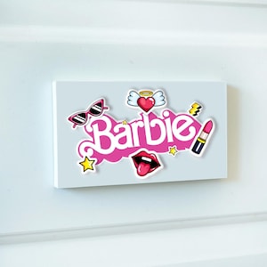 Barbie Room Decor Sign | Pink Girly Wall Art | Girls Bedroom Decoration | Birthday Gift | Personalised Name Option